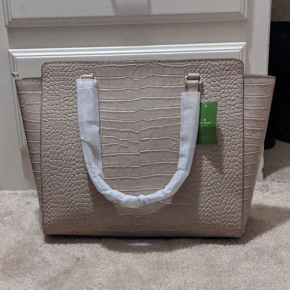 Kate Spade Bristol Drive Croc Elissa in Almondine